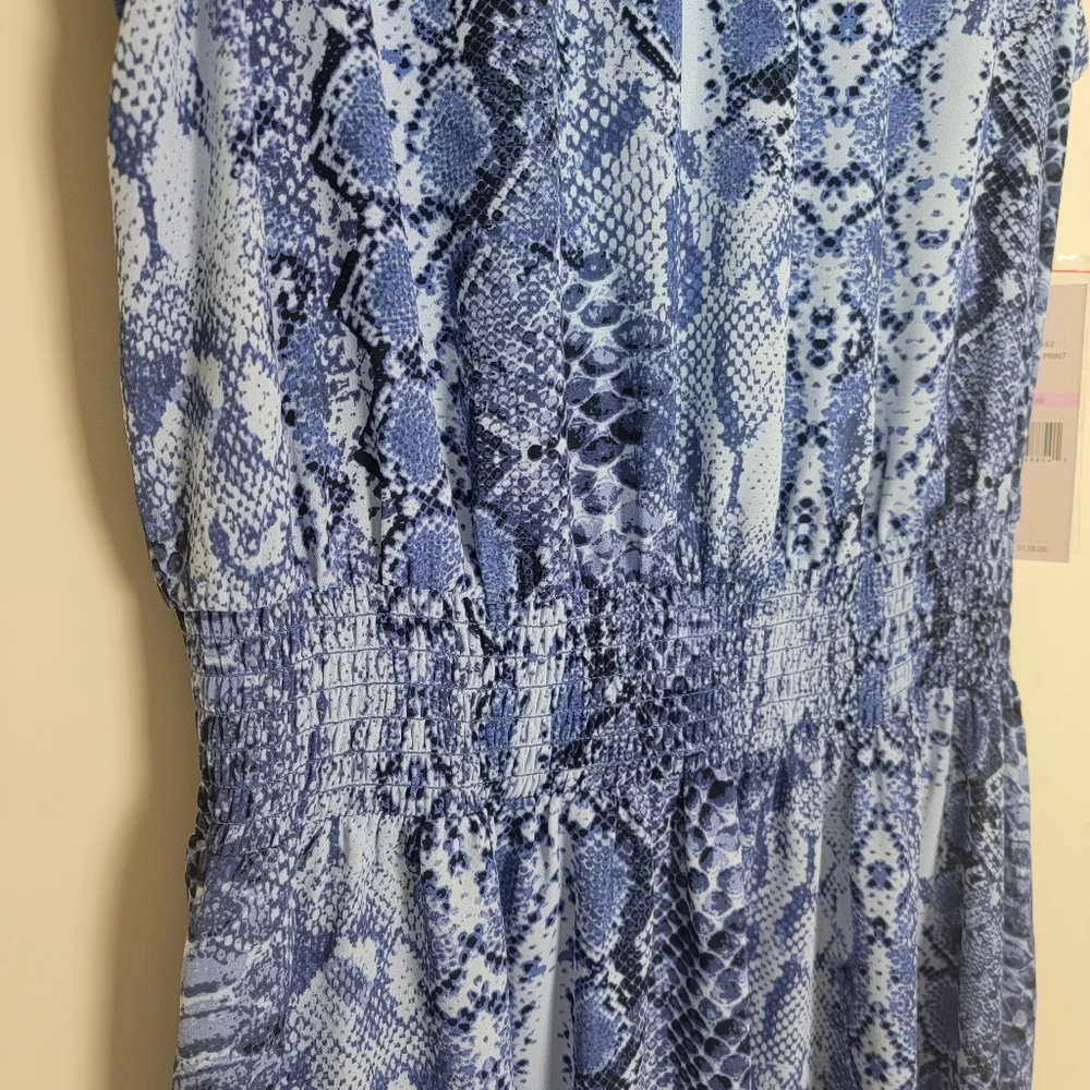 Nanette Lepore Blue Denim‎ Sleeveless Dress, Smock Sz 10